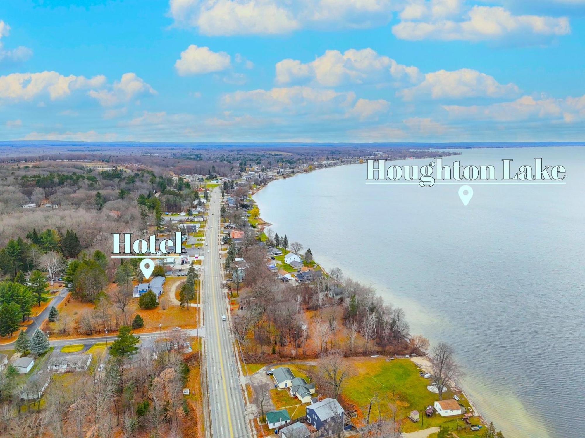 The Blue Anchor Unit #8 Motel Houghton Lake Bagian luar foto