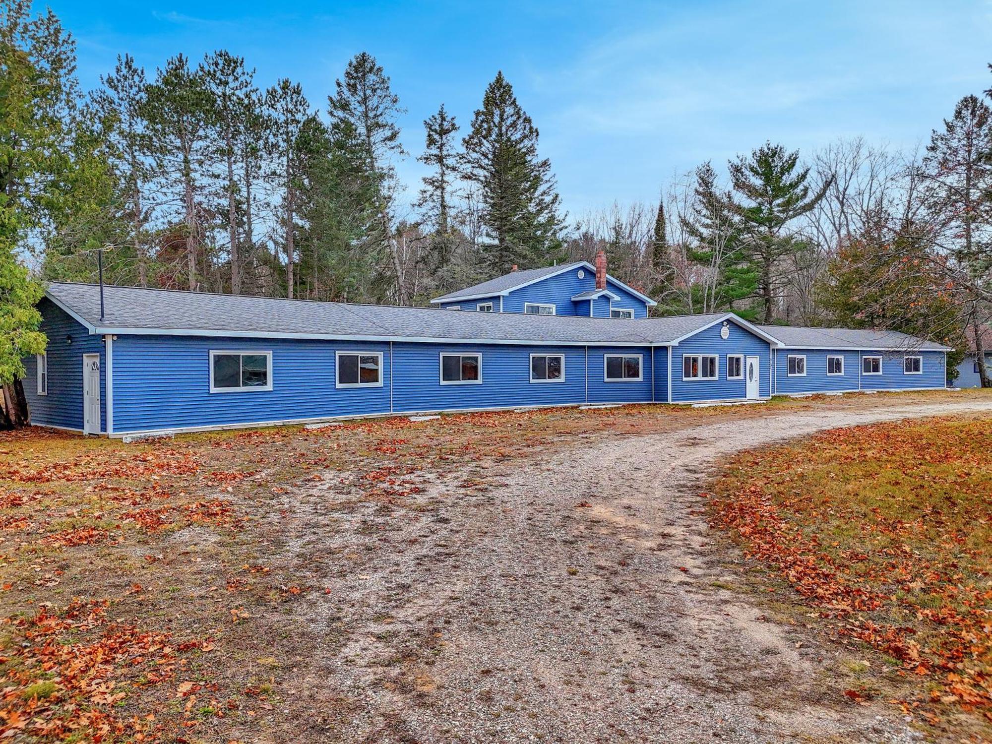 The Blue Anchor Unit #8 Motel Houghton Lake Bagian luar foto