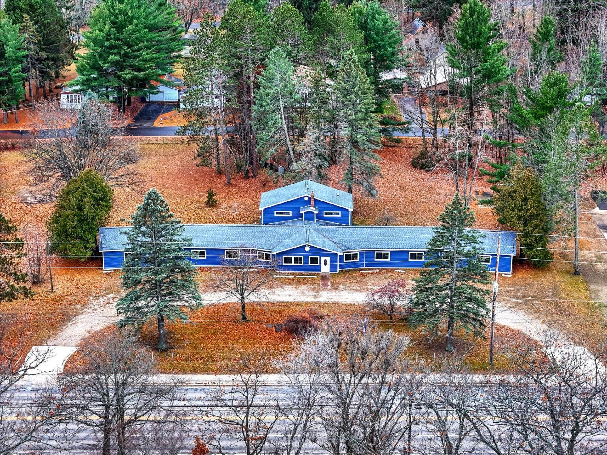 The Blue Anchor Unit #8 Motel Houghton Lake Bagian luar foto